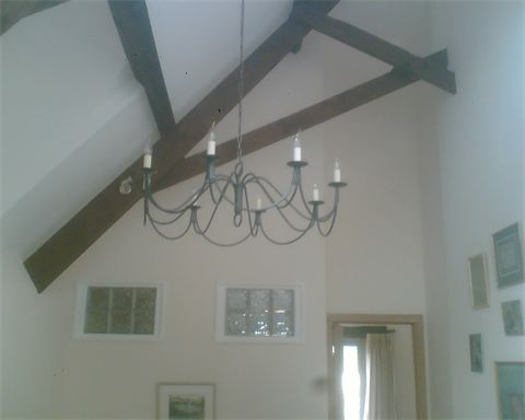 Central Light over Stairwell